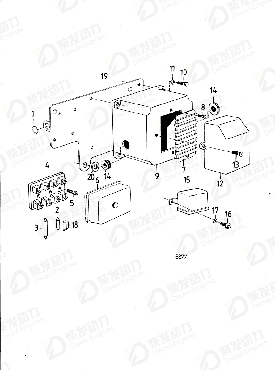 volvo penta Cross recessed screw 950024 Drawing volvo penta Cross recessed screw 950024 Drawing